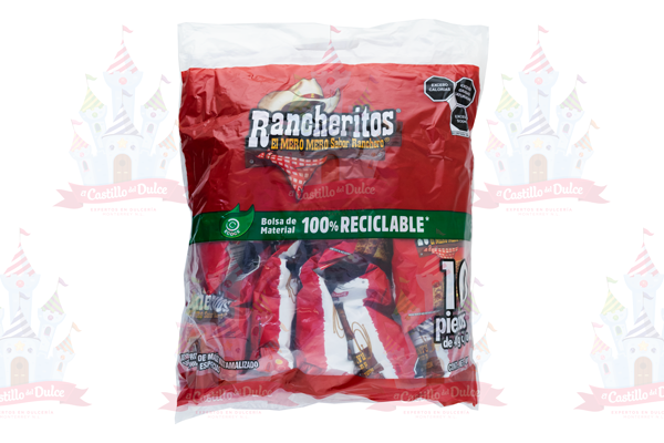RANCHERITOS 10 PACK 5/10 PZAS SONRICS