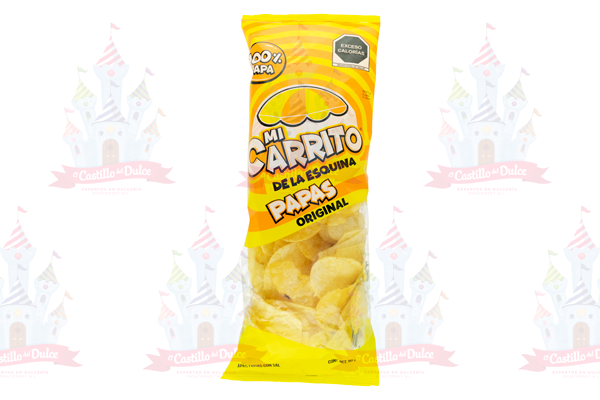 MI CARRITO PAPAS SAL 25/1 PZ. (90 GR) SONRICS