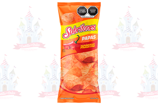 SABRITONES PAPAS PICOSITAS 25/1 PZ (90 GR) SONRICS