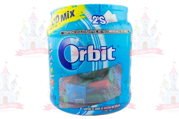 CHICLE 2P ORBIT MIX 12/100 WRIGLEYS