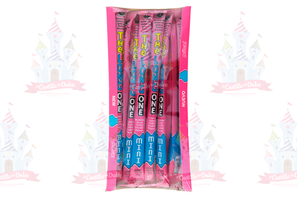 MINI CHICLE LONG ONE TUTTI FRUTTI 24/24 ANAHUAC