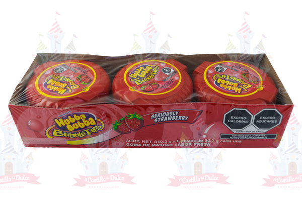 HUBBA BUBBA FRESA 24/6 PZAS WRIGLEY