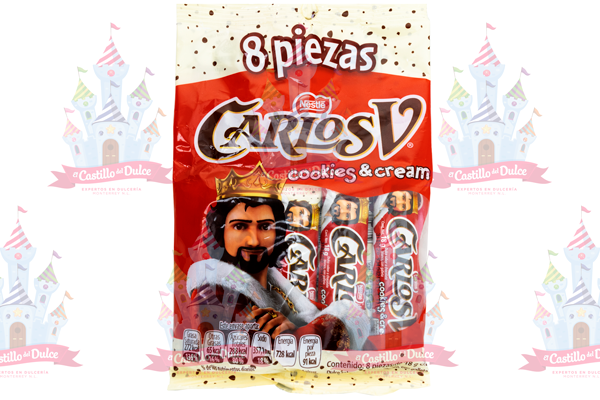 CARLOS V COOKIES Y CREMA 20/8 PZ NESTLE