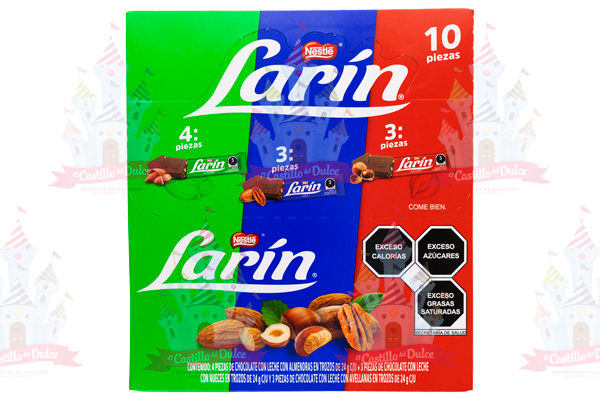 LARIN CHOCOLATE MIX PACK 10/10 PZS. NESTLE