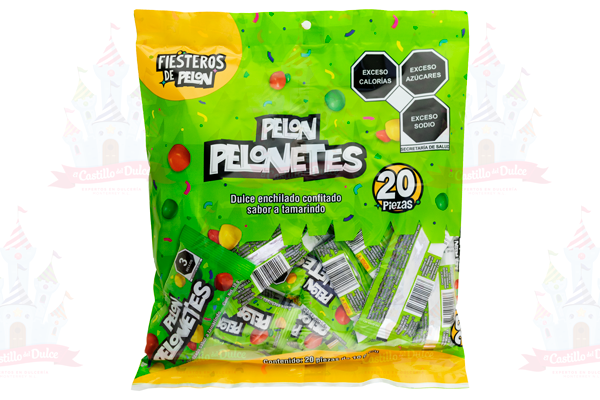 PELONETES TAMARINDO SACHET 18/20 PZAS