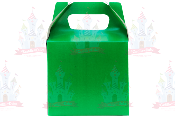 CAJA P/DULCES VERDE BANDERA 24/10 PZA FESTACENTER