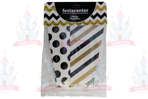 CAJA P/PALOMITAS GOLDEN 25/10 PZ FESTACENTER 