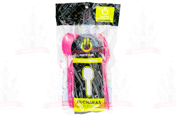 CUCHARA MAGENTA 12/20 PZA FAB. SELECTAS