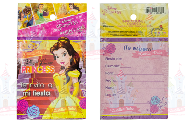 INVITACION BELLA 24/6 PZAS GRANMARK