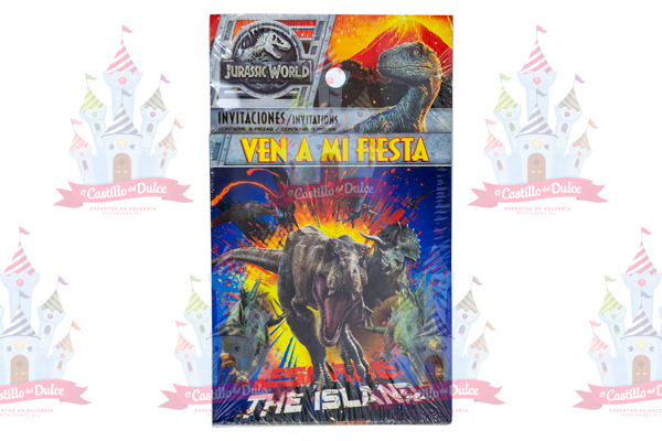 INVITACION JURASSIC WORLD 24/6 GRANMARK