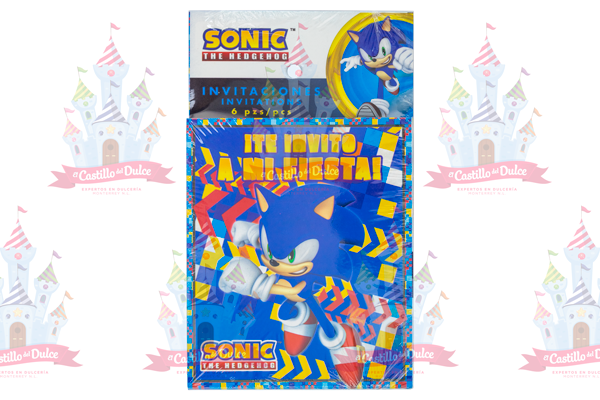 INVITACION SONIC 24/6 PZA GRANMAR