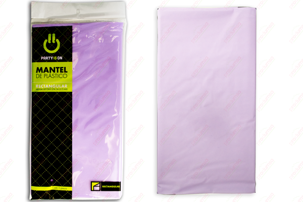 MANTEL RECT. LAVANDA 12/1 PZA FAB. SELECTAS