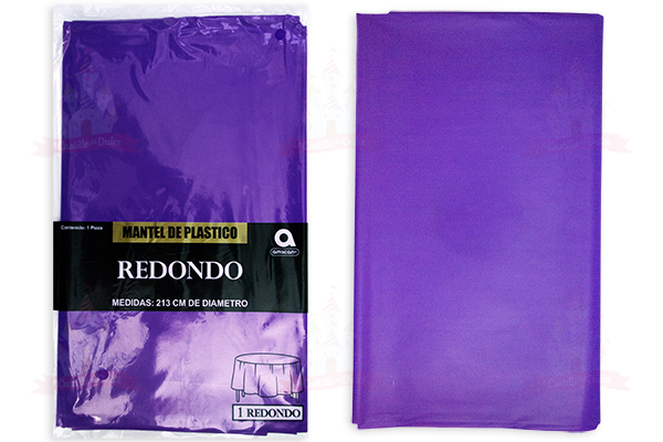 MANTEL RED. MORADO 6/1 AMSCAN