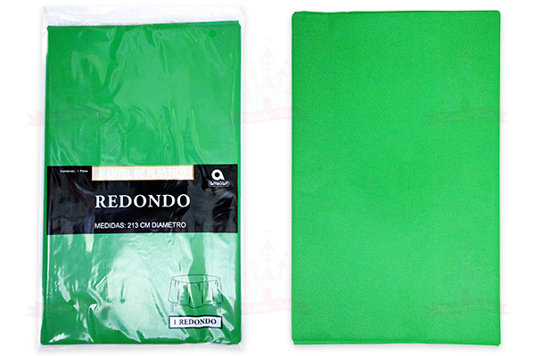 MANTEL RED. VERDE BANDERA 6/1 AMSCAN