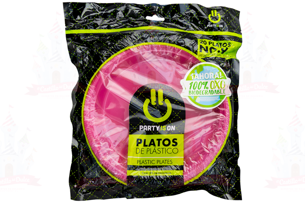 PLATO #9 MAGENTA 12/20 PZA FAB. SELECTAS