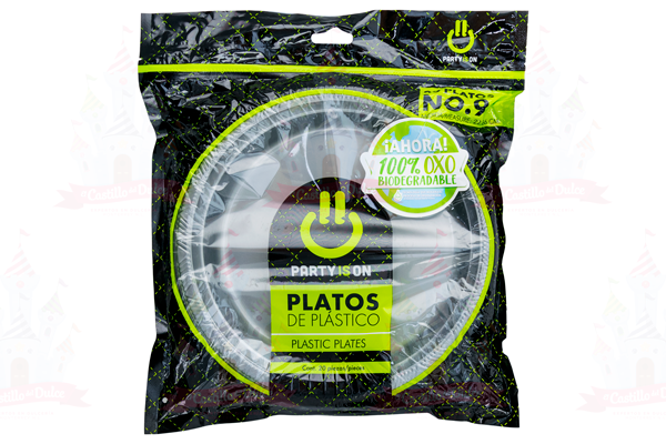 PLATO #9 PLATEADO 12/20 PZA FAB. SELECTAS