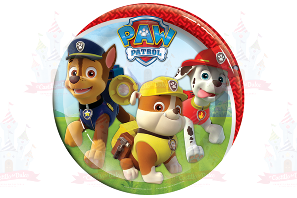 PLATO PAST. PAW PATROL 6/6 GRANMARK