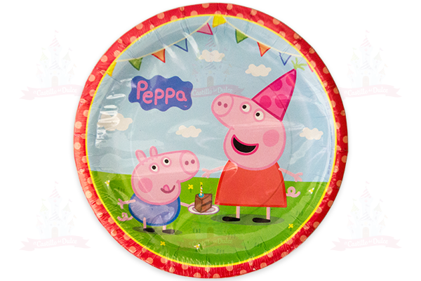 PLATO PAST. PEPPA PIG 6/6 GRANMARK