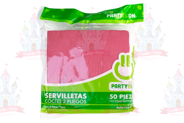 SERV. COCTEL MAGENTA 12/50 FAB. SELECTA