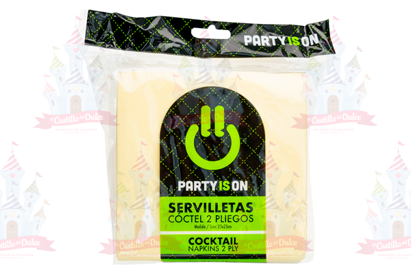 SERV. COCTEL VAINILLA 12/50 FAB. SELECTA