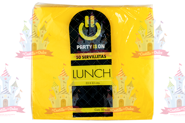 SERV. LUNCH AMARILLO 12/50 FAB. SELECTA