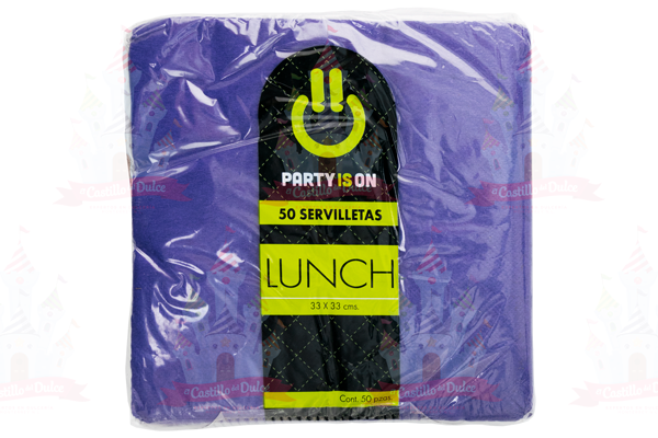 SERV. LUNCH MORADO 12/50 FAB. SELECTA