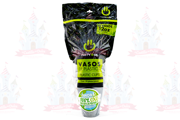 VASO #12 PLATEADO 12/20 PZA FAB. SELECTAS