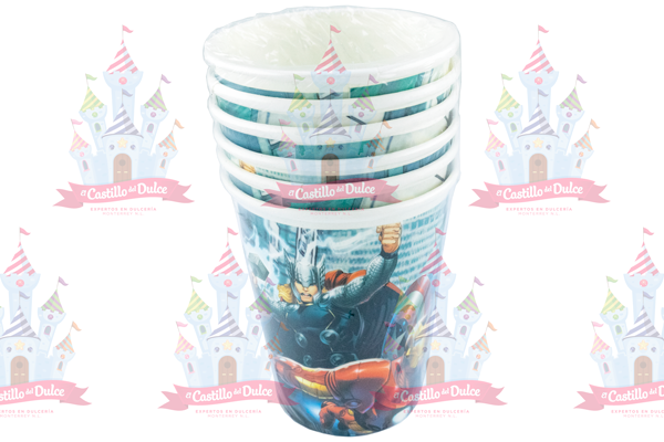 VASO AVENGERS ASSEMBLE 6/6 GRANMARK