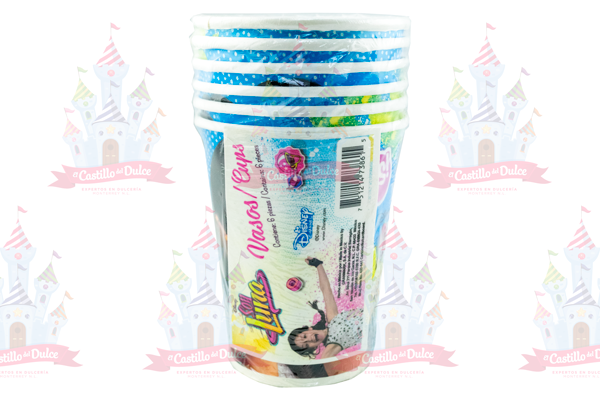 VASO SOY LUNA 6/6 PZA GRANMARK