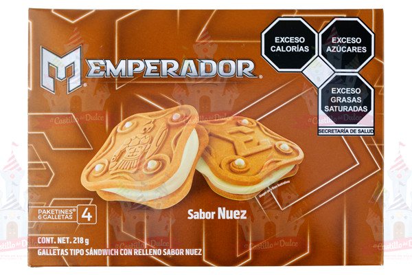 GALLETA EMPERADOR NUEZ 10/4/218 GRS