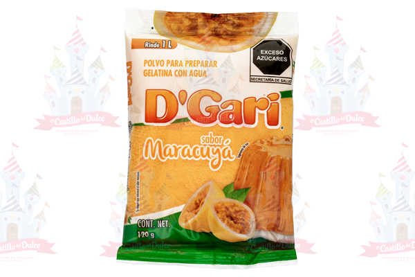 GELATINA MARACUYA 50/120 GR GARI