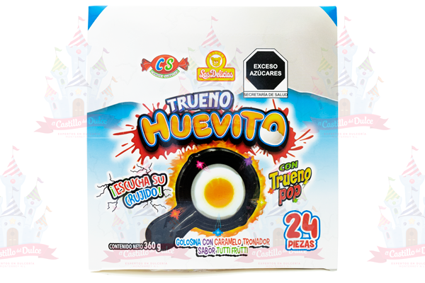 TRUENO HUEVITO 12/24 PZS. DELICIAS