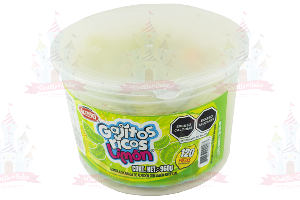 GOMI RICOS GAJITOS LIMON 12/960 GRS. ALTEÑO