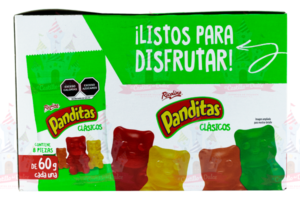 PANDITAS 14/8 PZ (60GRS) RICOLINO
