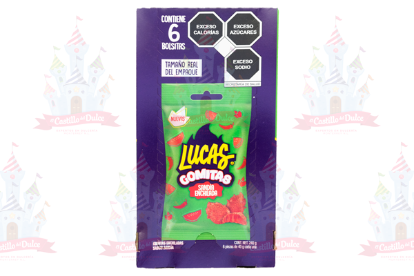 GOMITAS SANDIA SINGLE 12/6/40G LUCAS