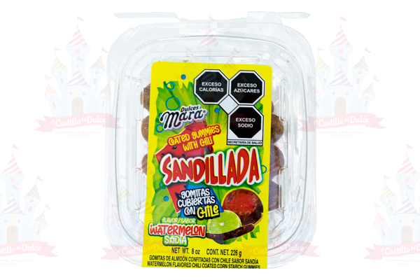 GOMITAS SANDILLADA ENCH. 24/38 PZS (226 GRS) MARA