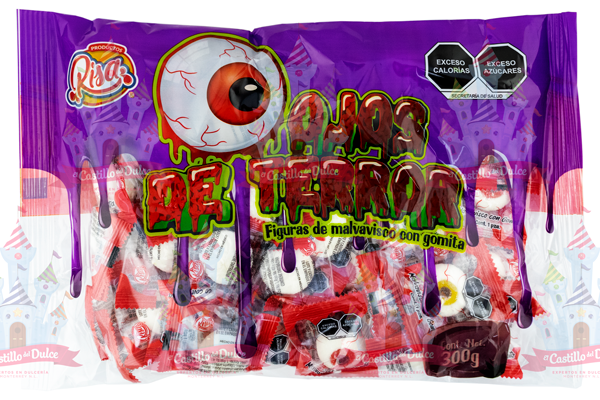 BOLSA OJOS DE TERROR 14/300 GRS RISA