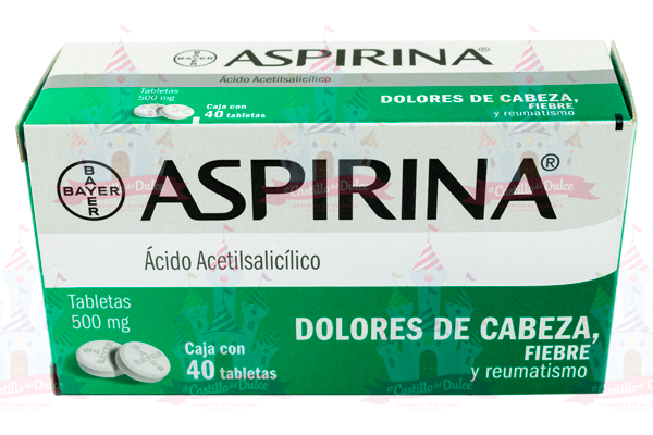 ASPIRINAS ADULTO C/40