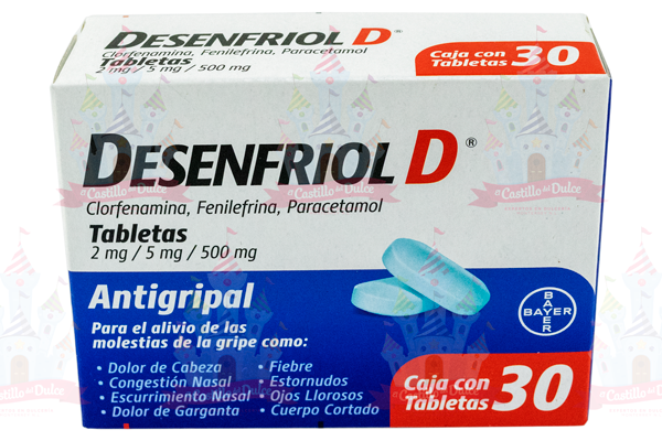 DESENFRIOL D C/30 TAB.