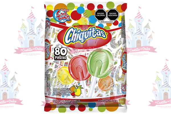 PALETA CHIQUITAS 16/80 COOL TOONS