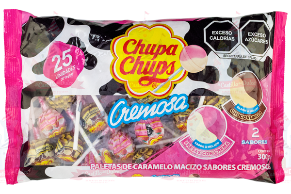 PALETA CHUPA CHUPS ICE CREAM 20/25 PZ