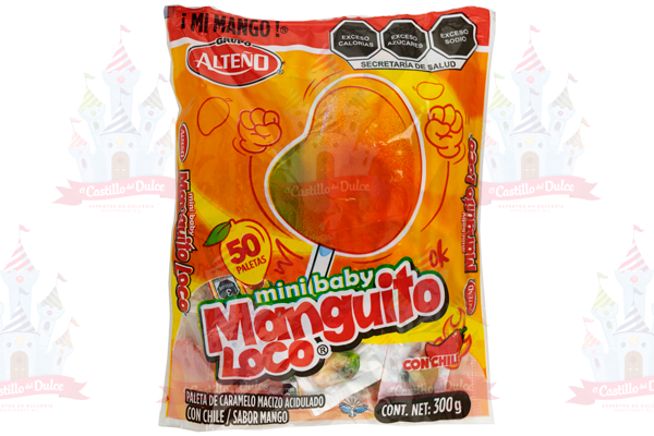 PALETA MINI BABY MANGUITO LOCO 28/50 PZA ALTEÑO