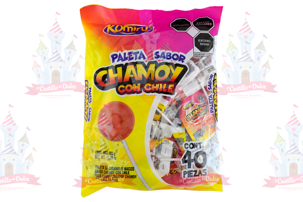 PALETA KOMIRU BOLSA CHAMOY 30/40 PZAS