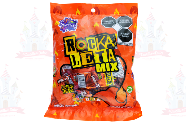 ROCKALETA MIX 12/400 GRS. SONRICS