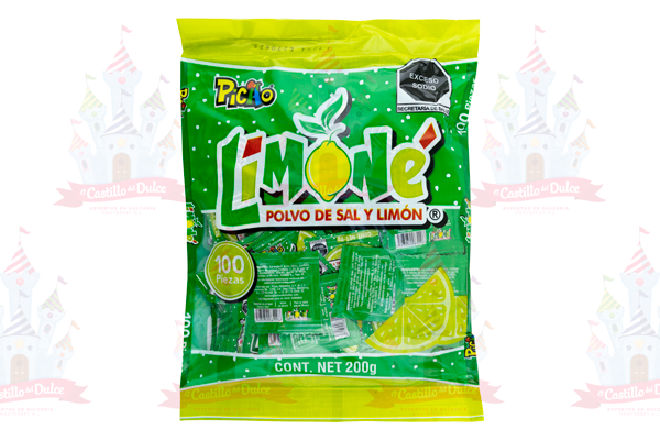 POLVO LIMONE 42/100 PZS. (200 GRS) PICAO