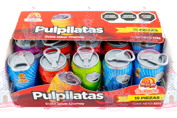 PULPILATAS CHAMOY 30/15 PZA TINAJITA